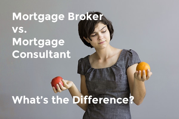 mortgage broker vs mortgage consultant