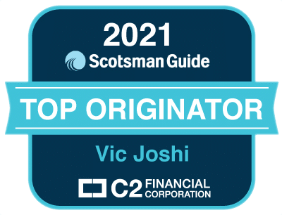 2021 Scotsman Top Originator Award C2 Financial Vic Joshi Mortgage